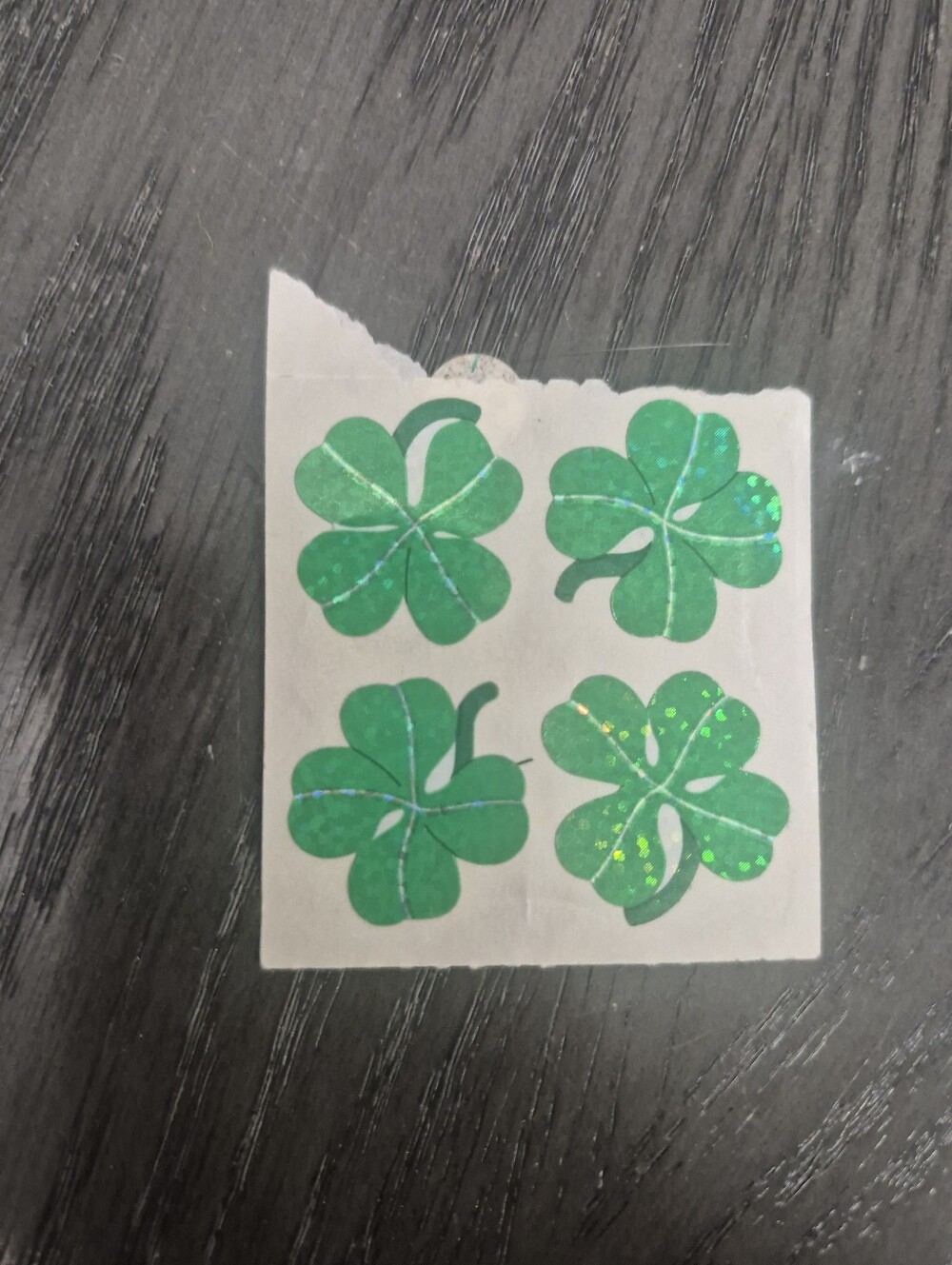 Green Shamrock Stickers - Party Decorations